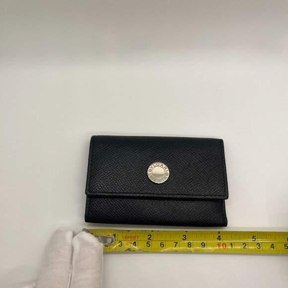 Bvlgari excellent condition authentic Key Case Black ring Made in Italy Bulgari - Picture 14 of 14